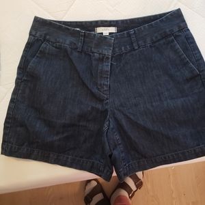 Loft denim shorts